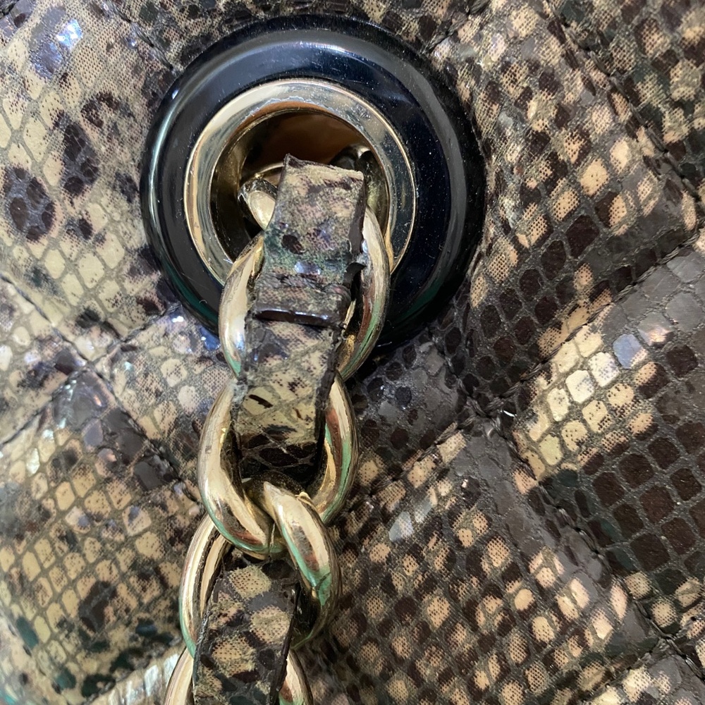 Kate Spade Georgina Quilted Snake Handbag - Picture 3 of 8